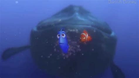 Finding Nemo Speaking Whale Danish Hd Youtube