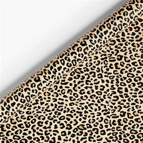 Classic Leopard Print Wrapping Paper Roll 3m