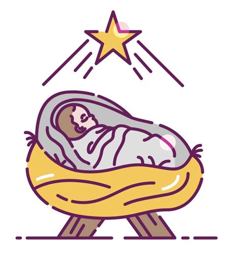 Baby Jesus Crib Clipart 10 Free Cliparts Download Images On