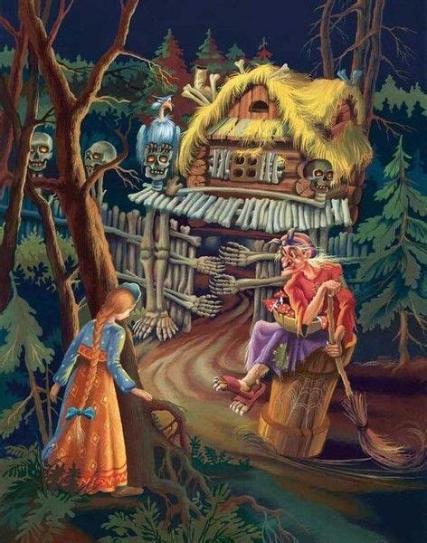 Baba Yaga Baba Yaga Slavic Folklore Fairytale Art