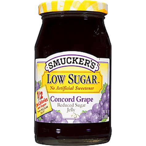 Smuckers Jelly Reduced Sugar Concord Grape Jellies Galliano Food