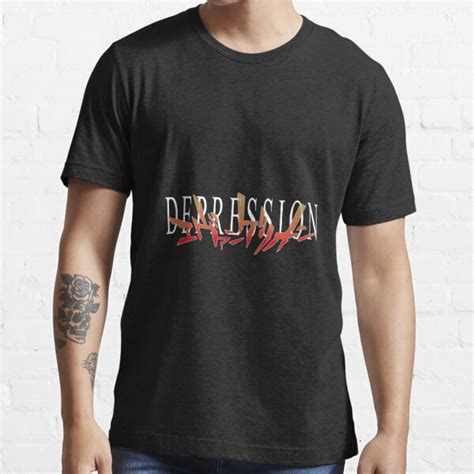 Neon Genesis Depression T Shirt For Sale By About90 Redbubble