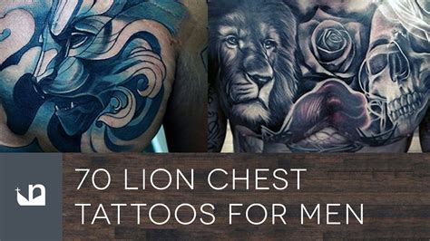 70 Lion Chest Tattoos For Men Youtube