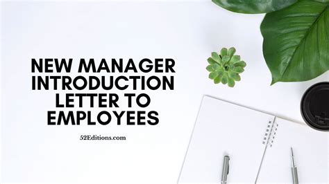 Check spelling or type a new query. New Manager Introduction Letter To Employees (Sample ...