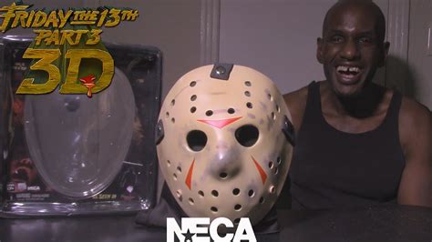Neca Friday The 13th Prop Replica Part 3 Jason Mask Review Youtube