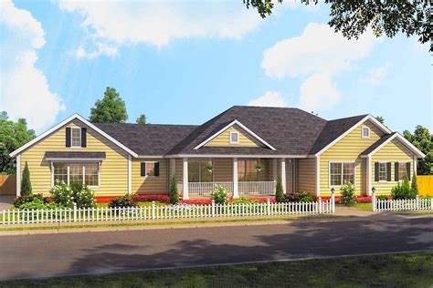 Country Ranch House Plan 52289wm Architectural Designs House Plans