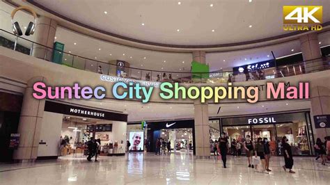 Singapore Suntec City Shopping Mall Walking Tour March 2021 DJI