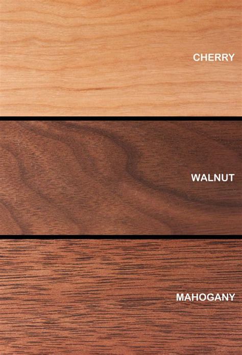 Cherry Walnut Mahogany Diagram Walnut Wood Texture Staining Wood