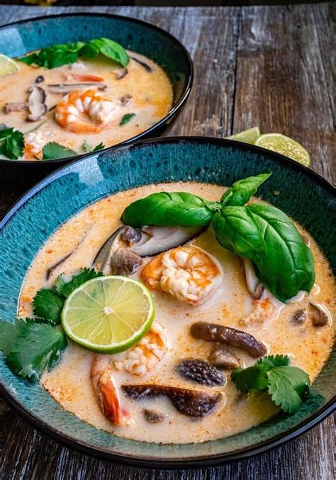 Best Thai Coconut Soup Recipe Thai Vegetable Soup Dishing Out Health