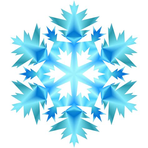 Blue Snowflake 1 Free Stock Photo Public Domain Pictures