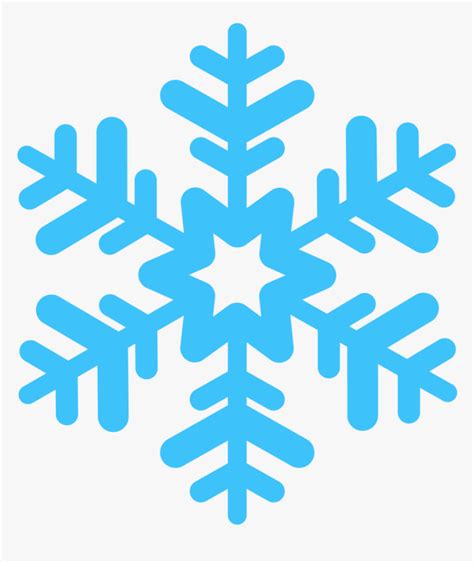 Snowflake Vector Clipart Png Download Simple Snowflake Transparent