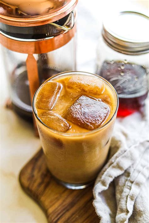How To Make Caramel Iced Coffee • The Heirloom Pantry