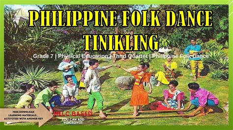 Philippine Folk Dance Tinikling Pe Third Quarter Grade7 Learning