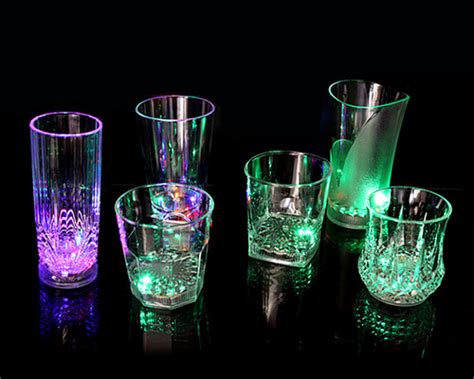 Flash Light Up Cups Flashing Shots Light Led Bar Night Dex Industrial