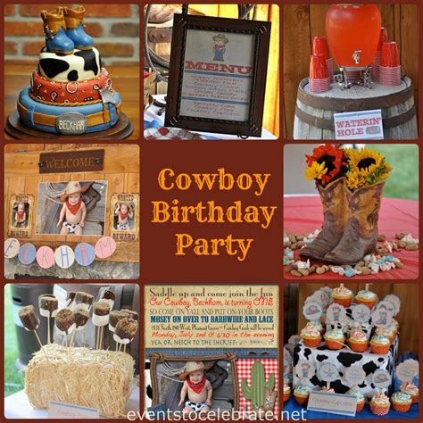 Western party supplies give you banners, balloons, blue jeans and bandana tableware, and western party decorations to set the scene, but with this theme party, the costumes and accessories are the real stars. cowboy party decorations Archives