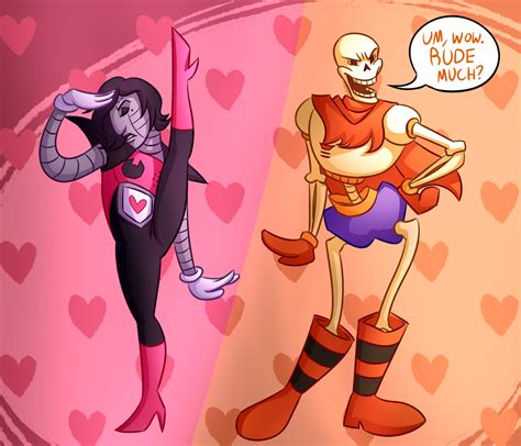 Undertale Papyrus And Mettaton By Kio Art D9cxv0y UNDERTALE The Game