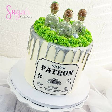 Tequila Patron Cake Sugarcreativebakery Tequila Cake 21st Birthday