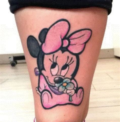 30 Minnie Mouse Tattoo Designs With Meanings And Ideas Body Art Guru
