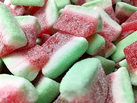 Fizzy Watermelon Slices Fruit Flavoured Jelly Sweets