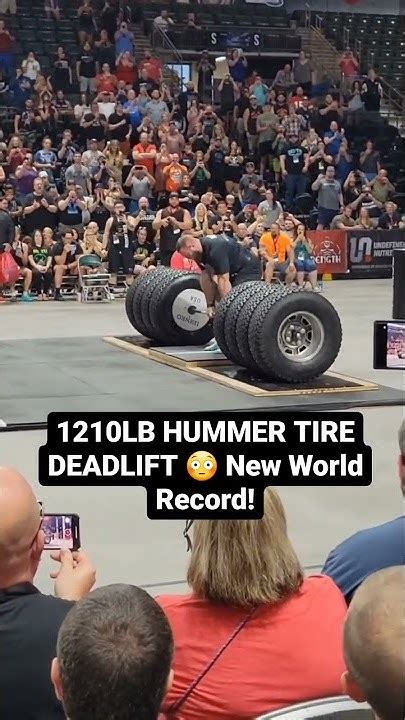 Oleksii Novikov Sets A 1210 Lb Hummer Tire Deadlift World Record At
