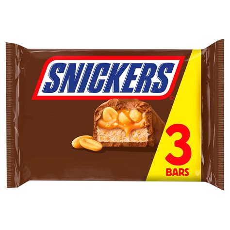 Maybe you just need a snickers. Snickers Chocolate Bars Multipack 3 x 41.7g | Multipacks ...