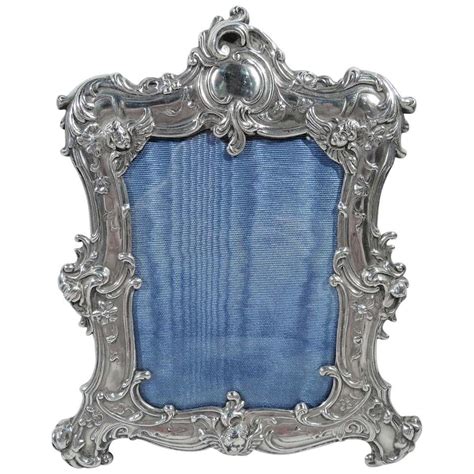Beautiful All Sterling Silver Picture Frame At 1stdibs