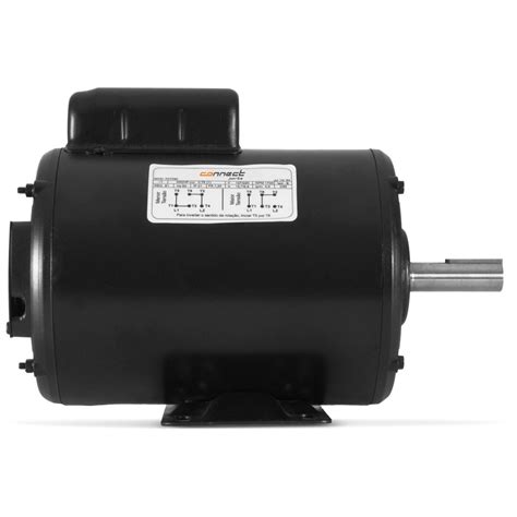 Motor Monofásico Elétrico 1 Cv 60hz 110v 220v 4 Polos Nema R 58090