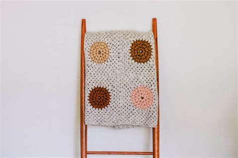 Detailed Modern Crochet Blanket Tutorial Free Pattern Make Do Crew