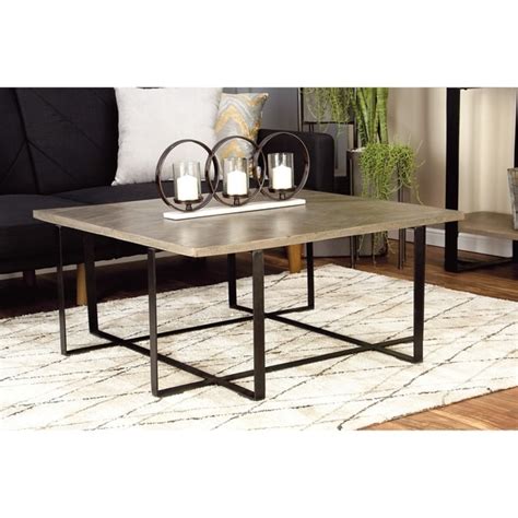 Shop Contemporary 16 X 36 Inch Square Wooden Coffee Table By Studio 350