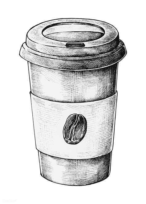 Drawing Cup Coffee Cup Drawing Coffee Doodle Object Drawing Food