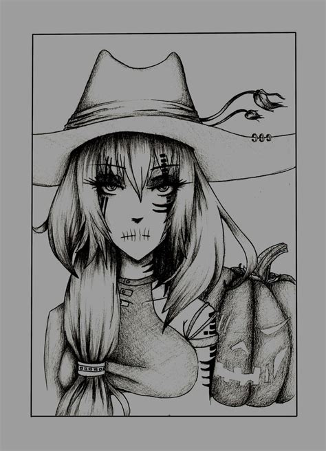 A Witch And Her Pumpkin By Davvworlds On Deviantart