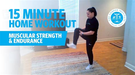 15 Minute Home Workout Muscular Strength And Endurance Youtube