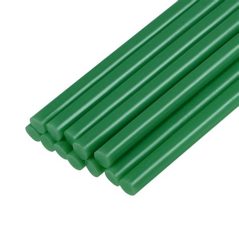 Mini Hot Glue Sticks For Glue Gun 0 27 X 4 Dark Green 12pcs