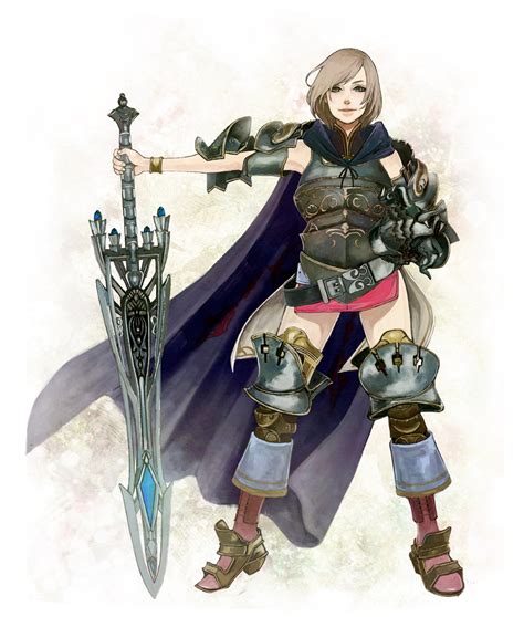 Ashelia Bnargin Dalmasca And Gabranth Final Fantasy And 1 More Drawn