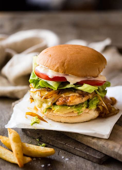 Rd.com food news & advice warning! Chicken Burger | Recipe | Chicken burgers recipe, Easy ...