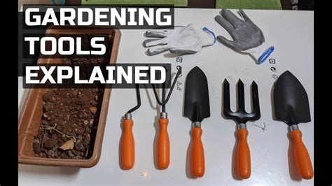 Gardening Tools Explained Common Gardening Tools And Their Use Youtube