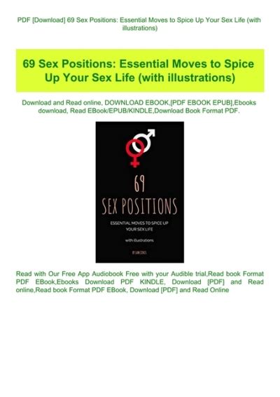 Pdf [download] 69 Sex Positions Essential Moves To Spice Up Your Sex Life With Illustrations