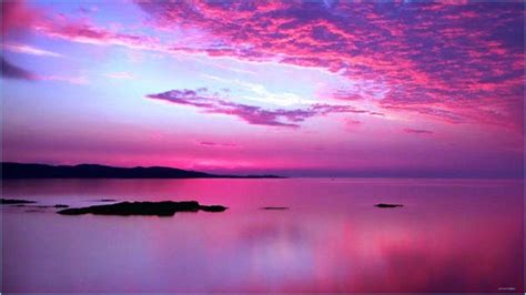 Pink Beach Sunset Desktop Wallpapers Top Free Pink Beach Sunset