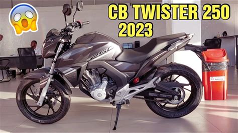 Novas Motos Honda Cb Twister 250 2023 Vale A Pena Comprar Uma Confiram Youtube