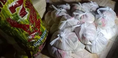 Food Packs For Typhoon Odette Victims At Kabankalan Negros Occidental