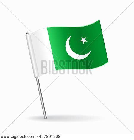 Pakistani Flag Map Vector Photo Free Trial Bigstock