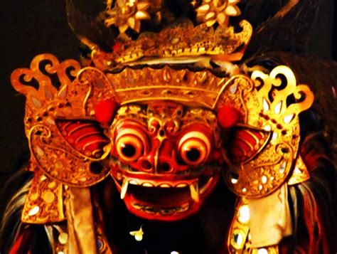 Barong Mask The Representation Of The Good Talking Indonesia