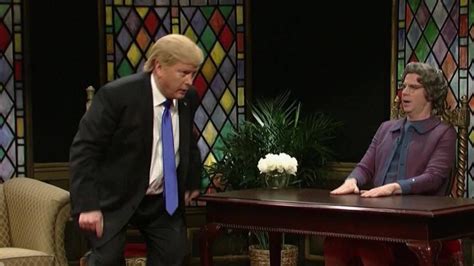 Church Lady Returns To Snl Takes On Trump Again Cnn Video
