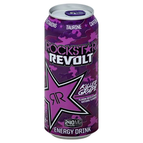 Rockstar Revolt Killer Grape Energy Drink Shop Sports And Energy Drinks