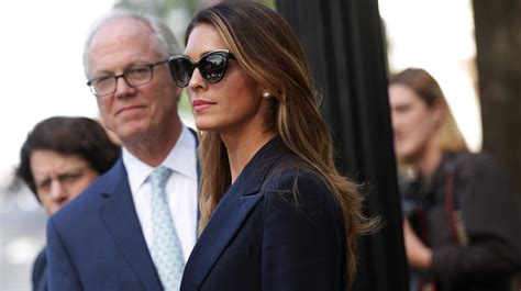 Hope Hicks Ex Trump Aide Rejected Many Questions At House Hearing