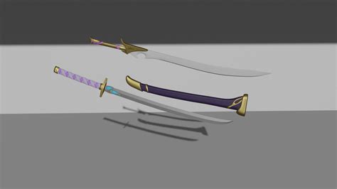 Artstation Yone Swords