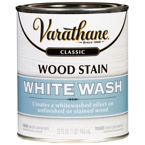 Varathane 1 Qt White Wash Interior Wood Stain 349565 The Home Depot