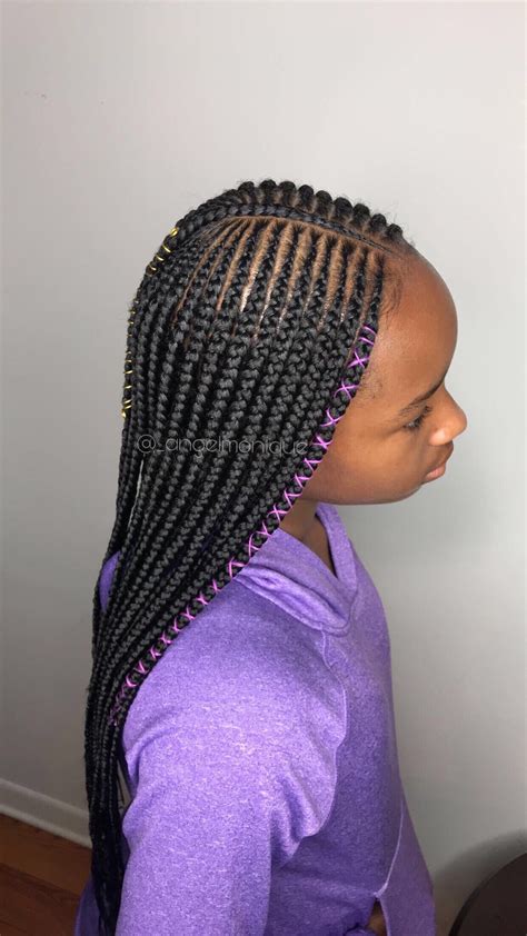 Layer Braids 4 Layers Cornrows African Twin Hair