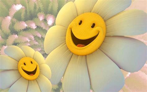 Animated Happy Flower Clipart Clipart Suggest In Happy Face Clip Art