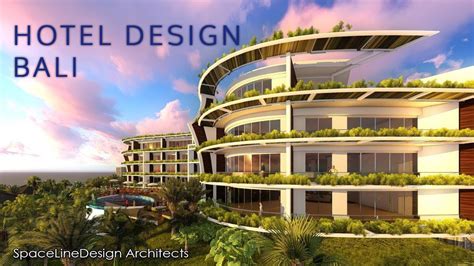 Contemporary Hotel Design Curved Facade Big Ocean Views By Space Line